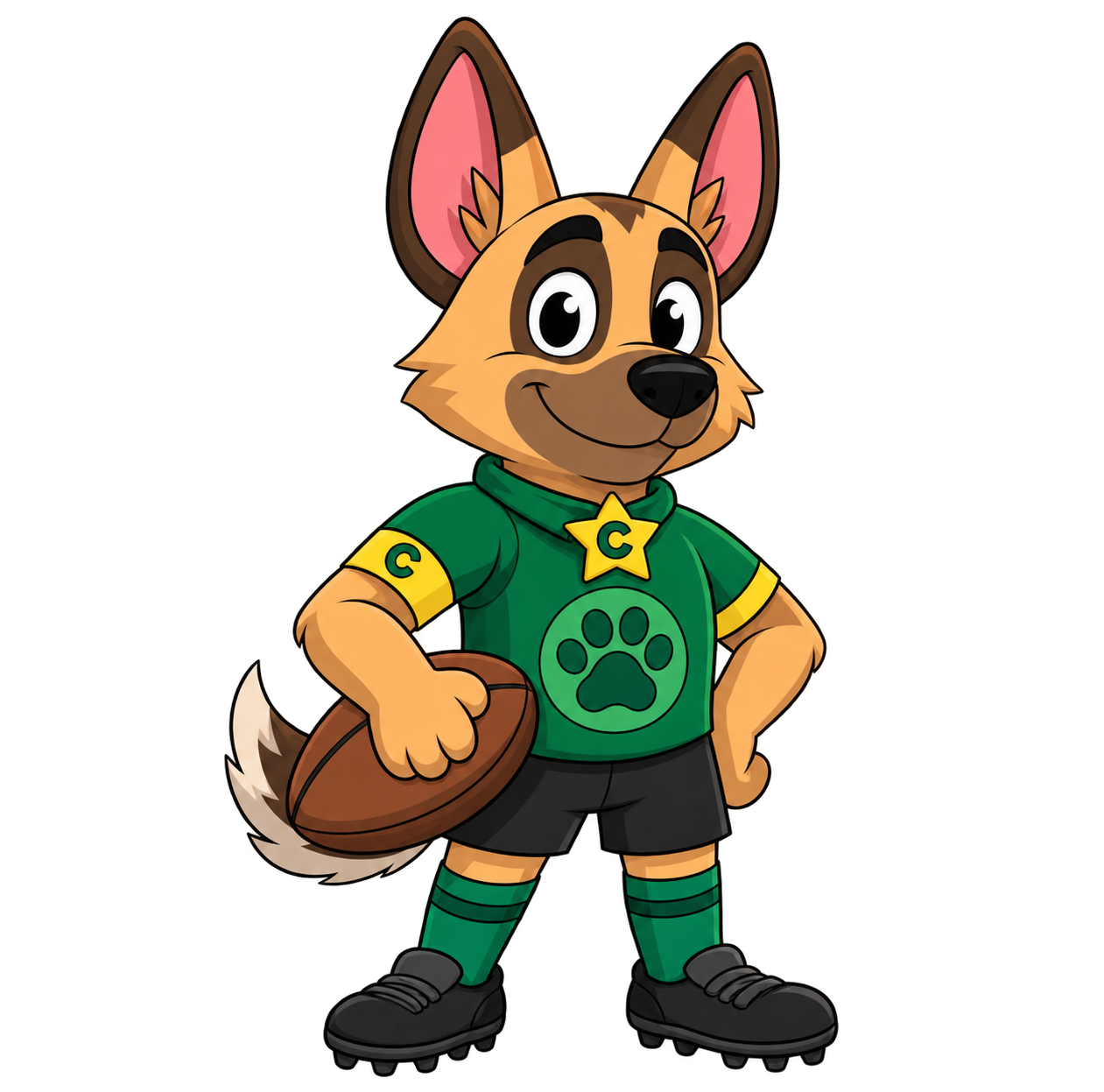Pickle, captain of the Rugger Pups.
